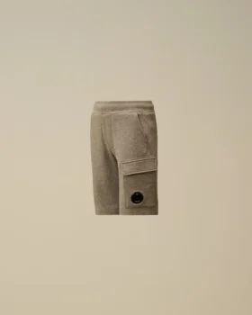 U16 Diagonal Fleece Cargo Lens-sweatshorts