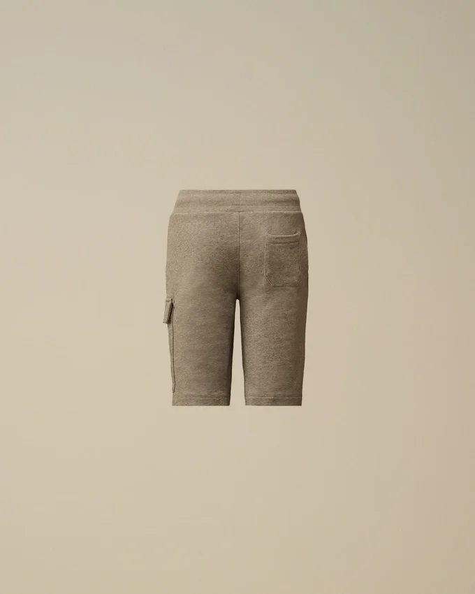 U16 Diagonal Fleece Cargo Lens-sweatshorts