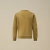 U16 Diagonal Fleece-Sweatshirt med rund hals