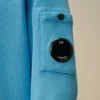 U16 Diagonal Fleece-Sweatshirt med rund hals och Lens-motiv