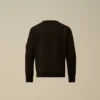 U16 Diagonal Fleece-Sweatshirt med rund hals och logotyp