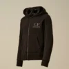 U16 Diagonal Fleece Zip Goggle-Sweatshirt