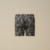 U16 Flatt Nylon-badshorts med tryck