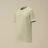 U16 kortärmad T-shirt i bomullsjersey 30/1 med stort logo-tryck