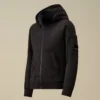 U16 Lätt fleece-Sweatshirt med huva och Lens-motiv