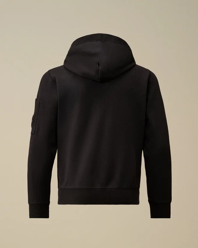 U16 Lätt fleece-Sweatshirt med huva och Lens-motiv