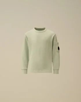 U16 Malfilè fleece-tröja med rund hals och Lens-motiv