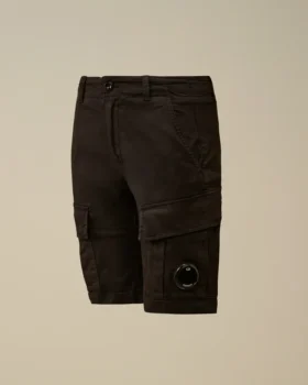 U16 Stretch-gabardin-cargoshorts with Lens