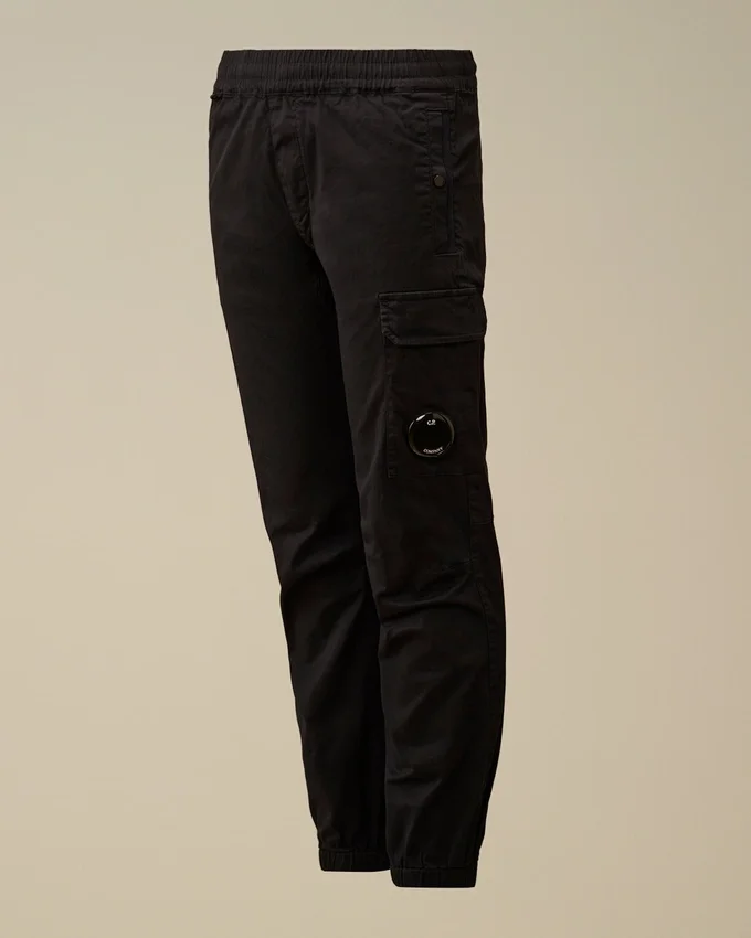 U16 Stretch Gabardine Cargo Lens Sweatpants