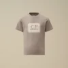 U16 T-shirt i bomullsjersey 30/1 med kort ärm och logotypetikett