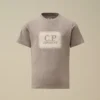 U16 T-shirt i bomullsjersey 30/1 med kort ärm och logotypetikett