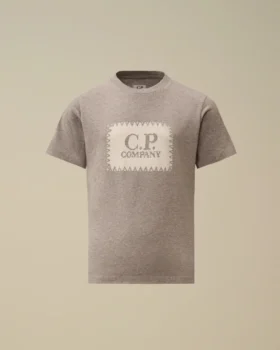 U16 T-shirt i bomullsjersey 30/1 med kort ärm och logotypetikett