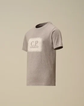 U16 T-shirt i bomullsjersey 30/1 med kort ärm och logotypetikett
