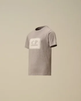 U16 T-shirt i bomullsjersey 30/1 med kort ärm och logotypetikett