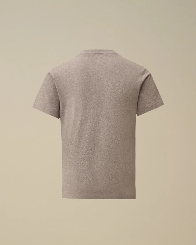 U16 T-shirt i bomullsjersey 30/1 med kort ärm och logotypetikett