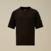 U16 T-shirt i bomullsjersey 30/1 med korta ärmar och överdimensionerad Lens-logotyp