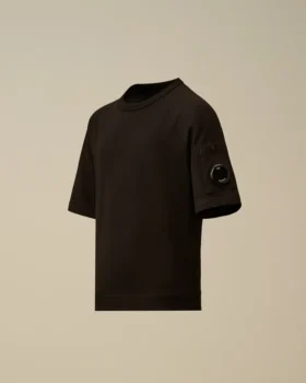U16 T-shirt i bomullsjersey 30/1 med korta ärmar och överdimensionerad Lens-logotyp
