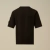 U16 T-shirt i bomullsjersey 30/1 med korta ärmar och överdimensionerad Lens-logotyp