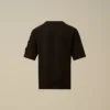 U16 T-shirt i bomullsjersey 30/1 med korta ärmar och överdimensionerad Lens-logotyp