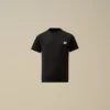 U16 T-shirt med kort ärm, logotyp-patch och bomullsjersey 30/1