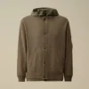 Vändbar hoodie i bomullsblandning