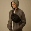 Vändbar hoodie i bomullsblandning