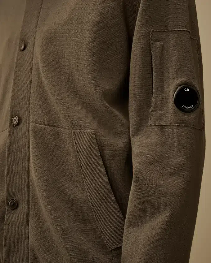 Vändbar hoodie i bomullsblandning